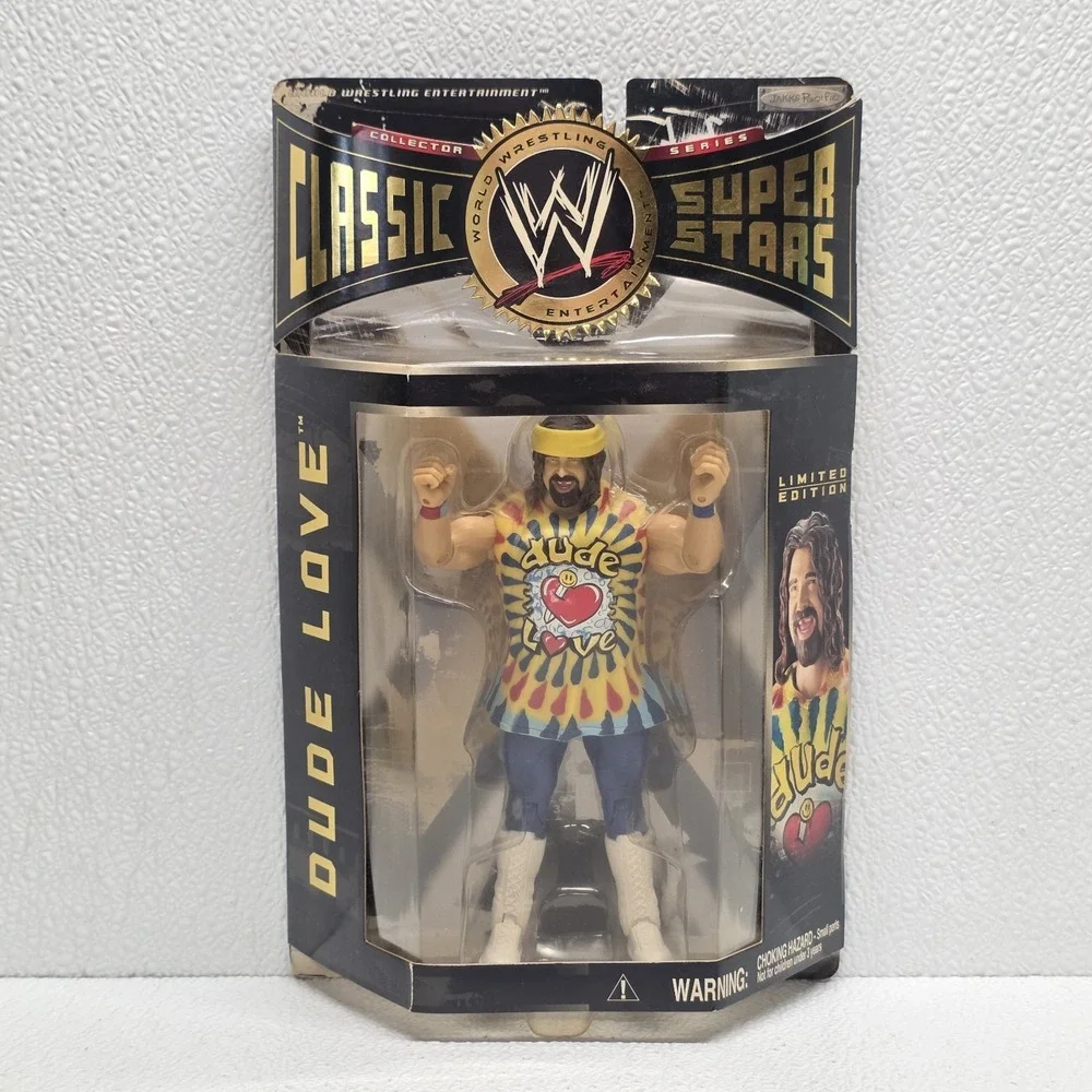 WWE Classic Superstars Collector Series DUDE LOVE 2004 Jakks Action Figure